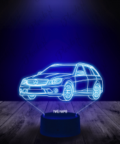 Lampka LED 3D Plexido Mercedes C Klasa - 2