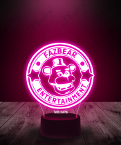Lampka LED 3D Plexido Gra Five Night's Freddy's 2 Logo