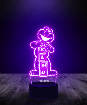 Lampka LED 3D Plexido Bajka Elmo