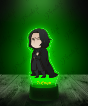 Lampka LED 3D Plexido z Nadrukiem Severus Snape - 3