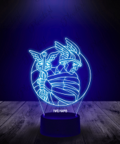 Lampka LED 3D Plexido Mitologia Hermes