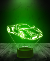 Lampka LED 3D Plexido Auto Ferrari Enzo