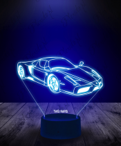 Lampka LED 3D Plexido Auto Ferrari Enzo