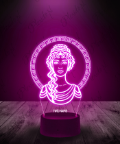 Lampka LED 3D Plexido Mitologia Afrodyta