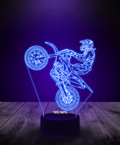 Lampka LED 3D Plexido Motocross