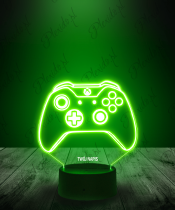 Lampka LED 3D Plexido Pad Xbox Gamingowy