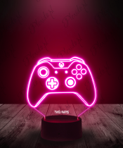 Lampka LED 3D Plexido Pad Xbox Gamingowy