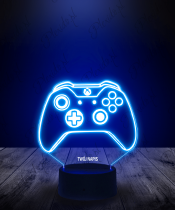 Lampka LED 3D Plexido Pad Xbox Gamingowy