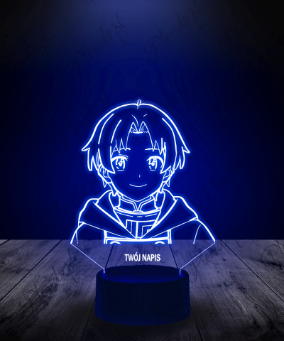 Lampka LED 3D Plexido Mushoku Tensei Rudeus Greyrat