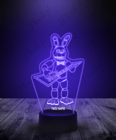 Lampka LED 3D Plexido FNAF Bonnie - 1