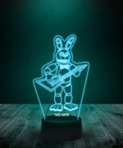 Lampka LED 3D Plexido FNAF Bonnie - 3