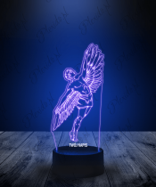 Lampka LED 3D Plexido Mitologia Eros Anioł - 1