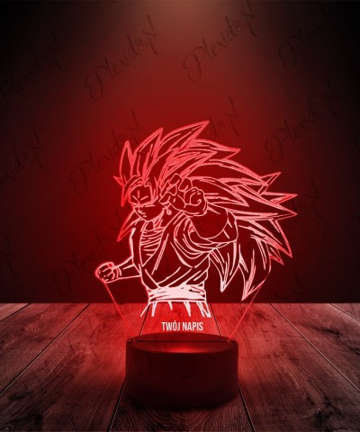 Lampka LED 3D Plexido Dragon Ball