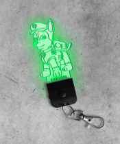 Brelok LED Zawieszka do Kluczy Psi Patrol Chase - 1