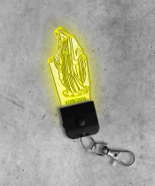 Brelok LED Zawieszka do Kluczy Matka Boska Maryja - 1