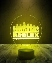 Lampka LED 3D Plexido Roblox Ekipa