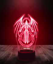 Lampka LED 3D Plexido Gra Diablo IV Potwór Boss