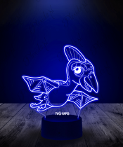 Lampka LED 3D Plexido Pterodaktyl Dinozaur