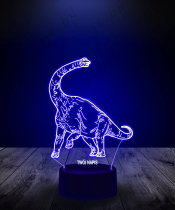 Lampka LED 3D Plexido Dinozaur Diplodocus