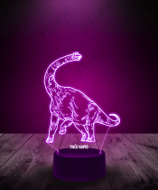 Lampka LED 3D Plexido Dinozaur Diplodocus