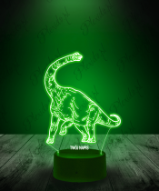 Lampka LED 3D Plexido Dinozaur Diplodocus