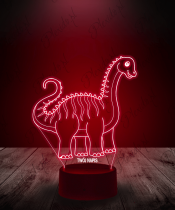 Lampka LED 3D Plexido Dinozaur Diplodok