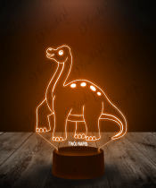 Lampka LED 3D Plexido Brachiozaur Dinozaur