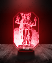 Lampka LED 3D Plexido Mitologia Hekate 3 Wcielenia - 1