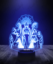 Lampka LED 3D Plexido Mitologia Hekate - 2