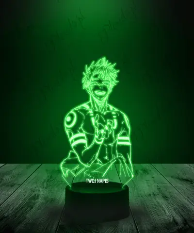 Lampka LED 3D Plexido Jujutsu Kaisen Yuji Itadori - 1