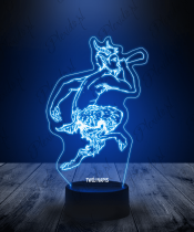 Lampka LED 3D Plexido Mitologia Faun - 1