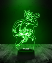 Lampka LED 3D Plexido Mitologia Faun - 2