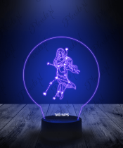 Lampka LED 3D Plexido Znak Zodiaku Panna