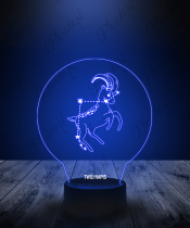 Lampka LED 3D Plexido Znak Zodiaku Baran