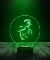 Lampka LED 3D Plexido Znak Zodiaku Baran