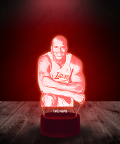 Lampka LED 3D Plexido Koszykarz Shaquille O'Neal NBA