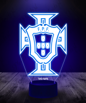 Lampka LED 3D Plexido Piłka Nożna Portugalia - 1