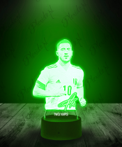 Lampka LED 3D Plexido Eden Hazard Piłkarz