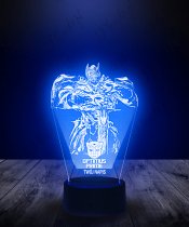 Lampka LED 3D Plexido Optimus Prime Transformers - 2