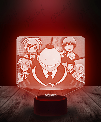 Lampka LED 3D Plexido Assassination Classroom