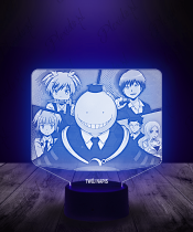 Lampka LED 3D Plexido Assassination Classroom - 2