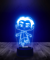 Lampka LED 3D Plexido Dzieciaki Straszaki Dracula