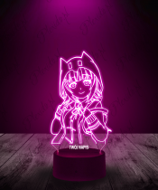 Lampka LED 3D Plexido Chiaki Nanami Danganronpa