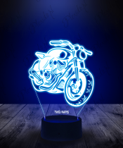 Lampka LED 3D Plexido Motogp Motor