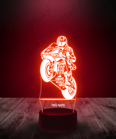 Lampka LED 3D Plexido Motogp Mistrz