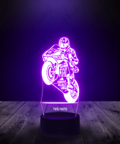 Lampka LED 3D Plexido Motogp Mistrz - 2