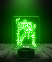 Lampka LED 3D Plexido Gra Mortal Kombat Scorpion - 3