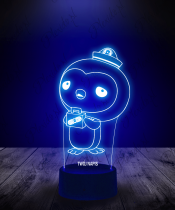 Lampka LED 3D Plexido Pingwin Pinio Oktonauci - 4