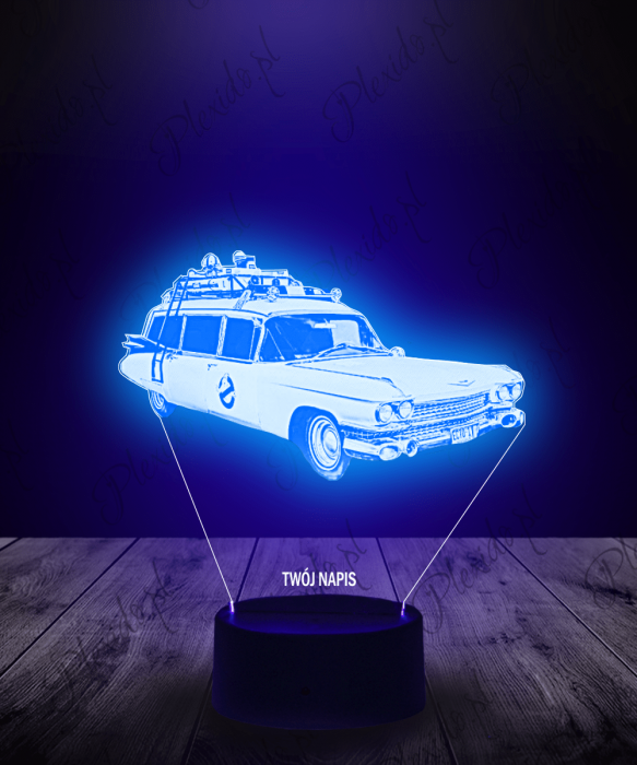 Lampka LED 3D Plexido Samochód Pogromcy Duchów