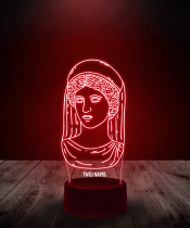 Lampka LED 3D Plexido Mitologia Demeter - 2